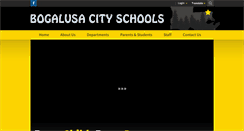 Desktop Screenshot of bogalusaschools.org
